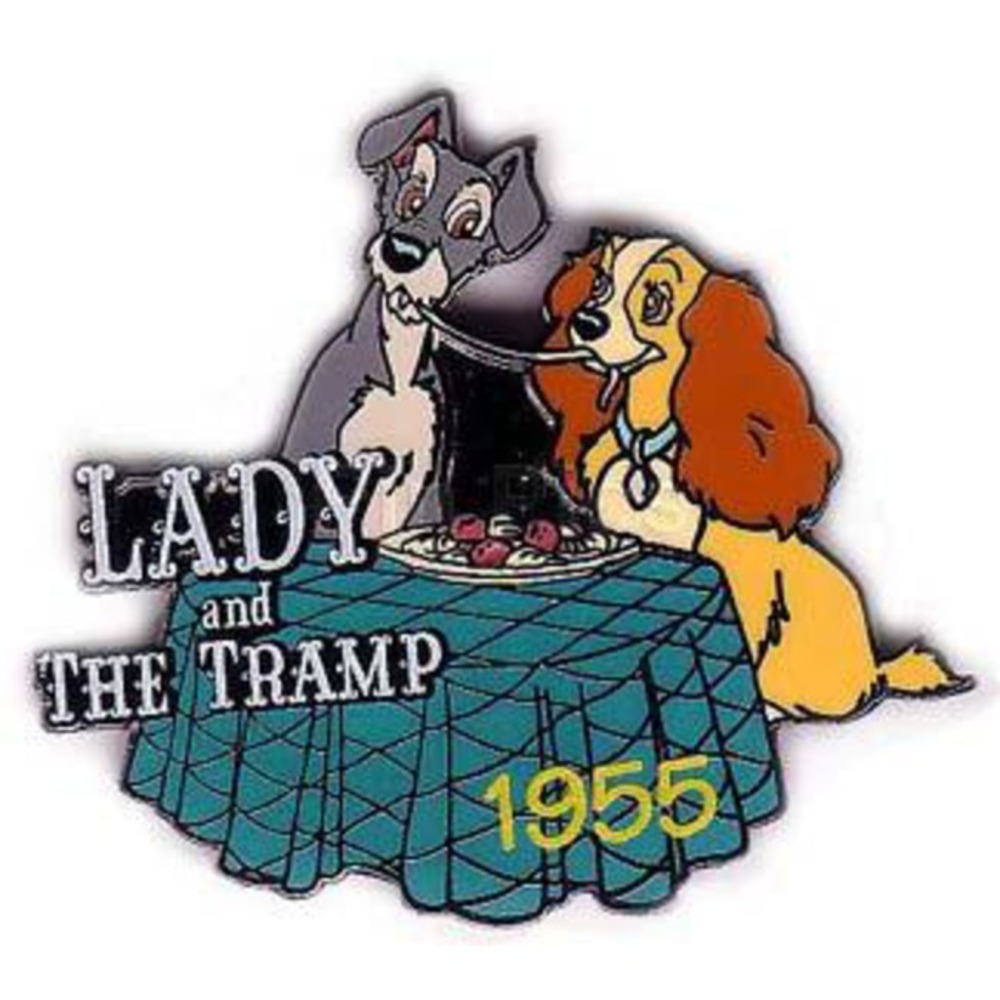Disney Pin Lady & the Tramp 344 DS Countdown to the Millennium Series #73